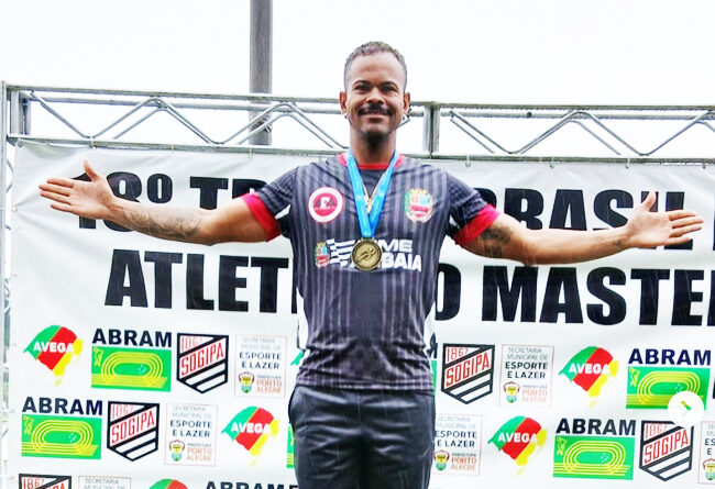 Atleta de Atibaia é campeão no Troféu Brasil de Atletismo Master